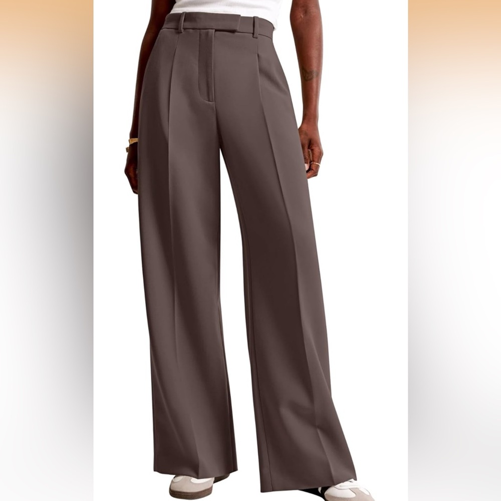 High Rise Wide-Leg Women's Trousers